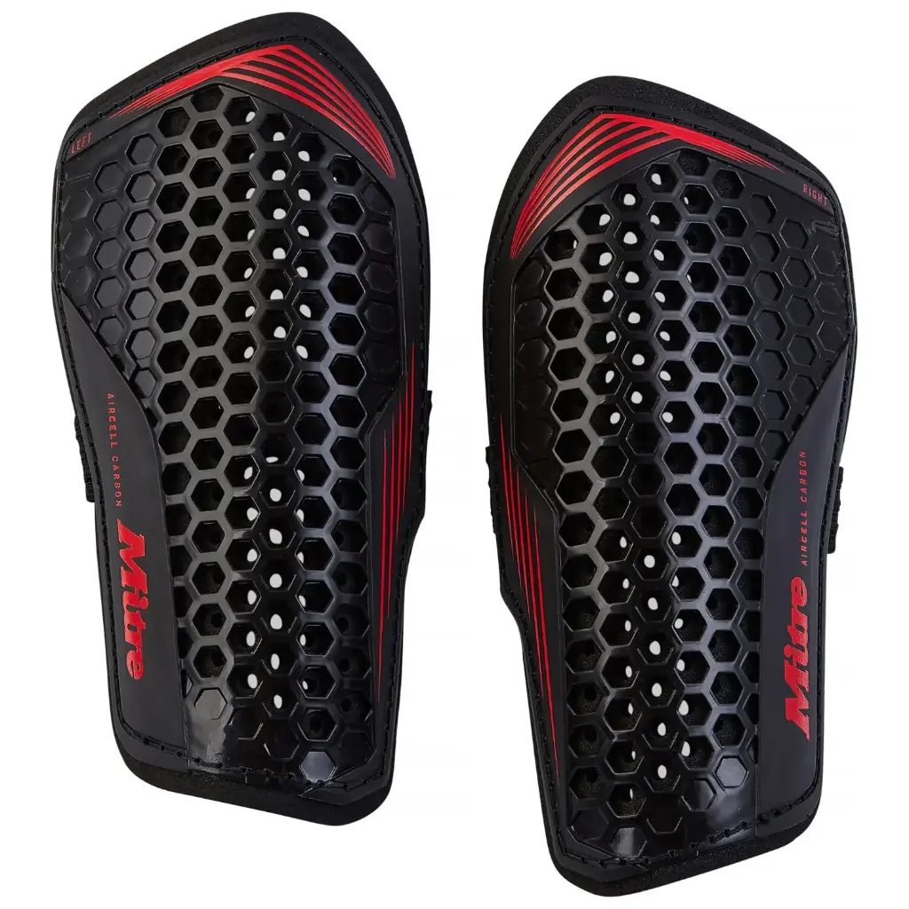 Mitre Aircell Carbon Slip shin guards.webp