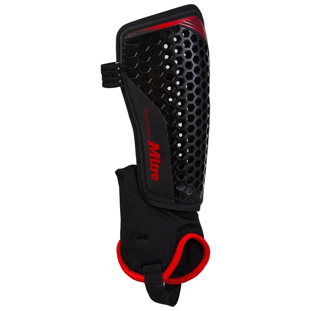 Mitre Aircell Carbon shin guards RedBlack C.webp