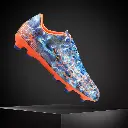 Olympic Youth F2 Soccer Boots  Turquoise/Orange size 4