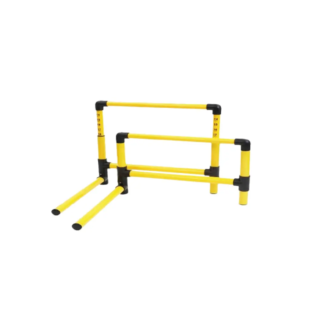 PVC ATHLETICS HURDLES ADJUSTABLE (21-36 INCHES)