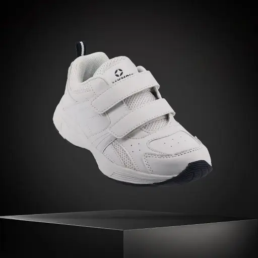 [FWOLYRECESSJVW.9] Olympic Recess Velcro  White size Junior 9