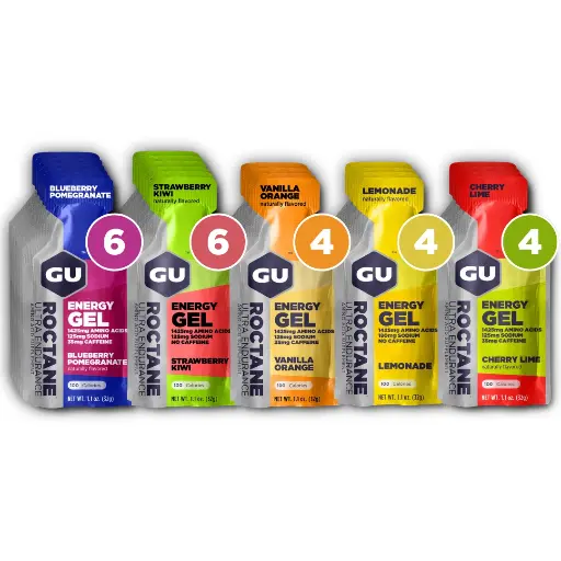 GU Roctane Energy Gel (ULTRA ENDURANCE AMINO ACID SUPPLIMENT) 1.1OZ 32G
