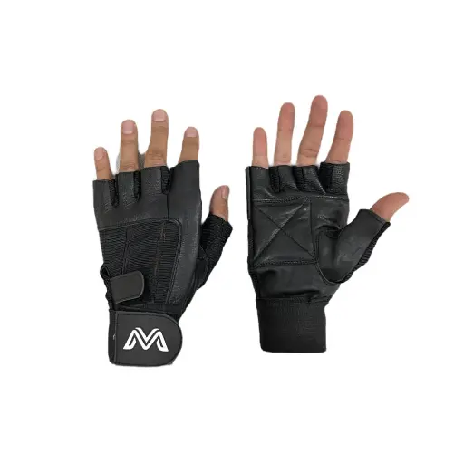 MITZUMA LEATHER GYM GLOVES 